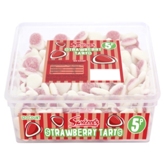 Picture of Strawberry Tarts  Swizzels New  10c x120